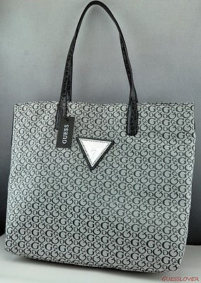 FREE Ship USA Handbag GUESS Claudia Totes Bag Grey Ladies Chic Lovely