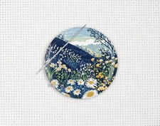 Needle Minder, Flower Needle Minder, Blue Needle Minder