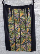 New Maeve Embroidered Stretch Knit Pencil Skirt Women  s US Size 12