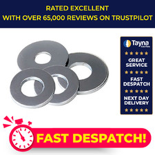 Image of Washer 1/4inch Flat X 20 PWN059 Wot-Nots Genuine Top Quality Product New