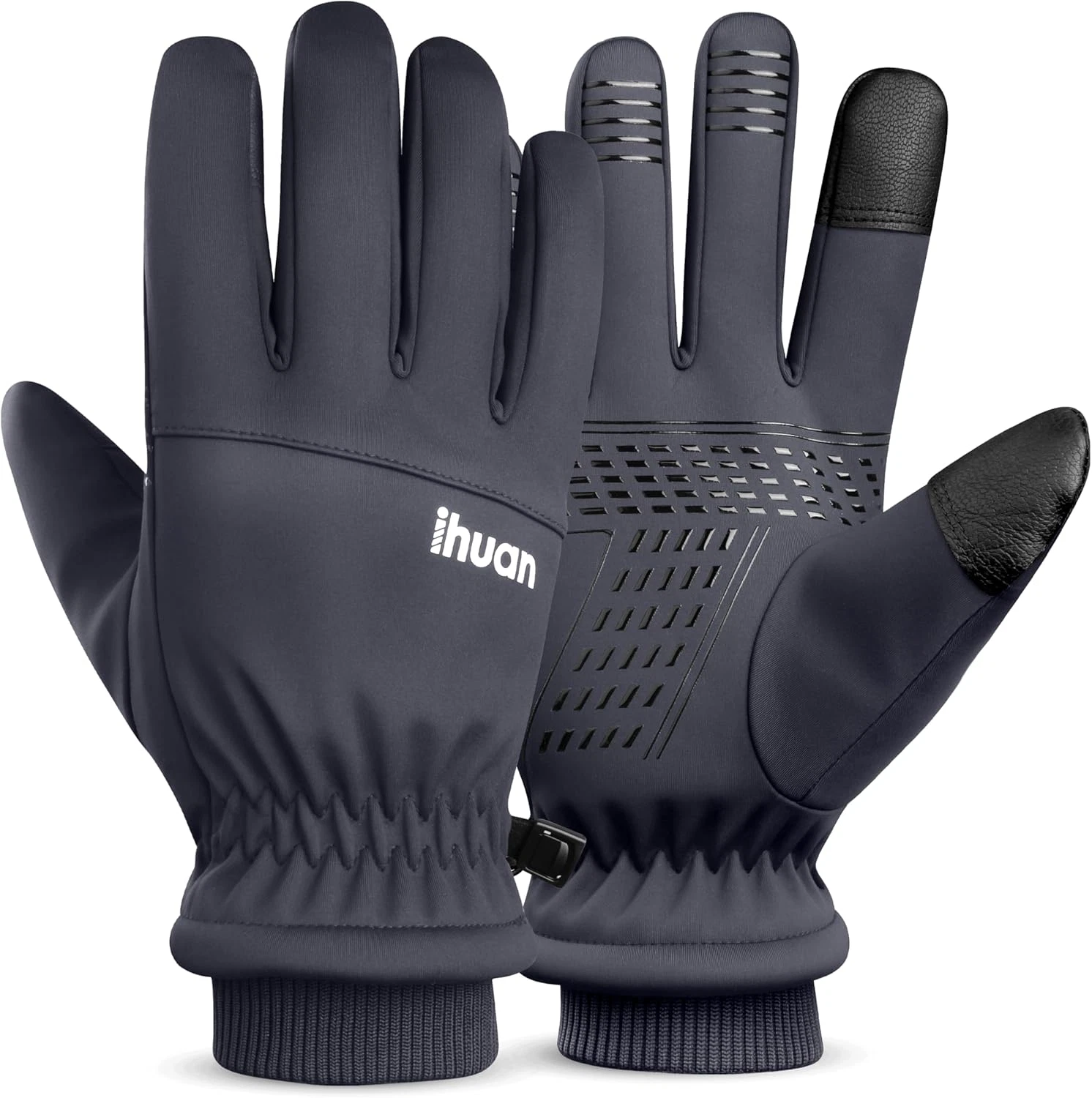Winter Gloves for Men Women, Waterproof Warm Ski Snow Gloves Cold Weather, Therm
