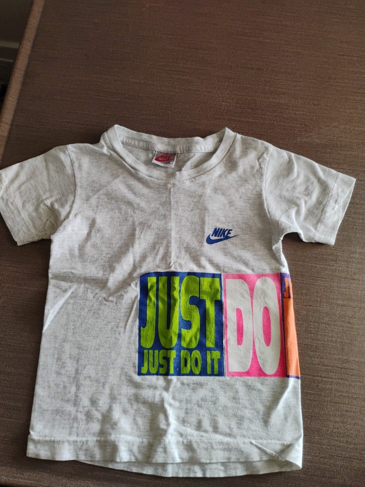 Vintage Kids Nike Shirt Just Do It Size Medium