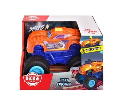 Beat Crusher Monstertruck 1:16   Orange/Lila von Dickie Toys