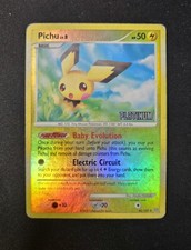 Pokémon TCG - Pichu 45/100 Stormfront Stamped Platinum Reverse Holo 2008 - Mp on eBay