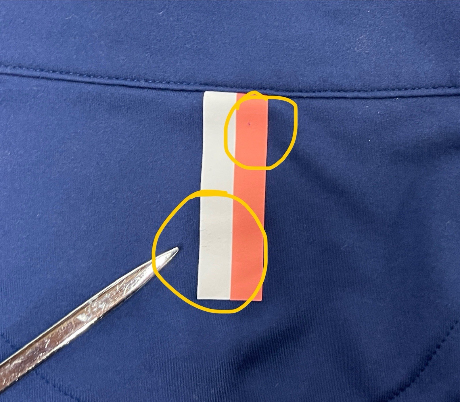 Rhoback Blue 1/4 Zip Pullover LS Performance Shir… - image 6