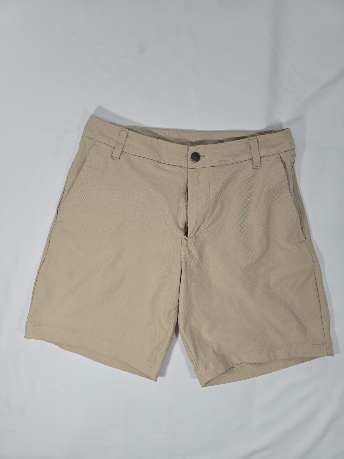 Lululemon Shorts Size 28 Khaki Relaxed Commission Chino Golf Performance BO