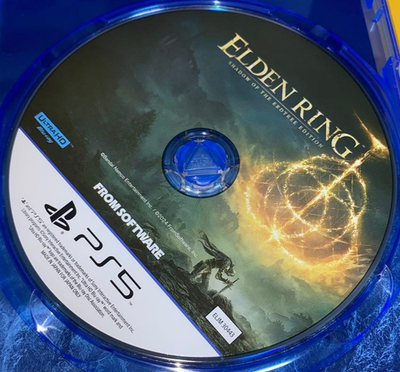 ELDEN RING PlayStation5 PS5 Sony Disc Only Used Tested Japanese