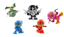 5 Pack of Farty-Fart Ninjas with 10 Motion Activated Fart Sounds! Farty Pack