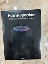Home Speaker - Colorful LED Lit Fabric Speake...