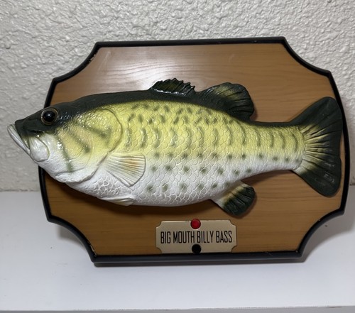 VTG Big Mouth Billy Bass Gemmy 1999 Take me To The River Works Read Complete
