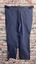 Galvin Green Gore-tex Paclite Shell Pants Mens Navy Blue Golf Trousers Size M