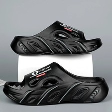 Mens Summer EVA Sliders Soft Platform Non Slip Sandals