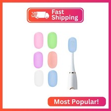 HEBEILF 6 Pcs Toothbrush Covers Toothbrush Covers Caps  Replaceable Electric Toot