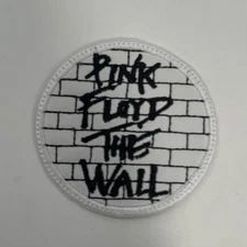 Pink Floyd Rock Band The Wall Logo Patch: Quality Embroidery, Sew On, 2 1/2”