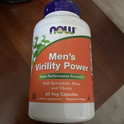 NOW FOODS Men's Virility Power 60 Veg Capsules