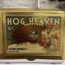 Panini Absolute Hog Heaven Patrick Mahomes II HH-PMS Chiefs Football Card