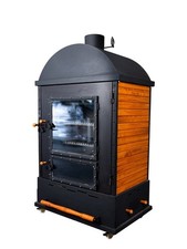 BBQ Grill Backofen Garten wetterfest schnelles Anheizen Holzkohle