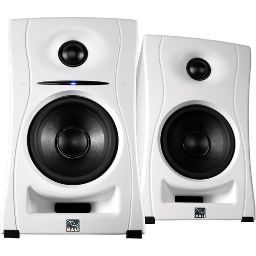 Kali Audio LPUNF 4.5" 2Way Powered Speaker Pair wBluetooth White Refurbished