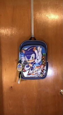 New 17  Sonic The Hedgehog Sega Backpack 