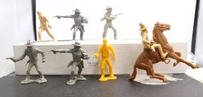 Marx 54mm Reissue and Original Cowboys 7 Figures, 6 Different