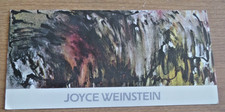 Joyce Weinstein gallery card 1983 Haber Theodore Gallery NYC Joyce Weinstein gallery card 1983 Haber Theodore Gallery NYC