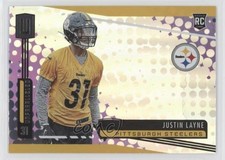 2019 Panini Unparalleled Rookie Justin Layne #263 0rm6