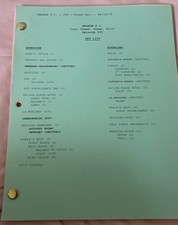 Magnum P.I. Lies Cheat Steal Kill Original Script Episode 205 Jay Hernandez