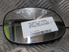 Glace de rétroviseur Peugeot 1007