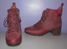 Vionic Spencer Waterproof Combat Style Boots Size 11 Medium Women's