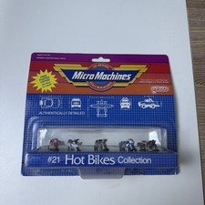 Hot Bikes #21 Micro Machines 1988 Vintage Hon...