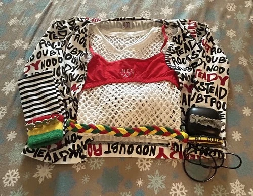 VTG Rare 2001 Official No Doubt Band Gwen Stefani ROCK STEADY Jacket Giant tag - product listing photo
