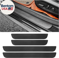 4PCS Car Door Sill Protector,Anti-Scratch Rubber Car Door Protector Edge Guards