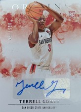 2021-22 Panini Chronicles Draft Picks - Origins Rookie Auto Terrell Gomez /199