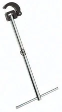 Superior Tool 3811 Silver Steel Adjustable Head Basin Wrench 11 in.