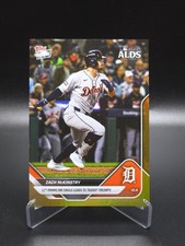 ALDS EXTRAS HERO! Zach McKinstry 2025 Topps Now Detroit Tigers Gold Foil #43/50