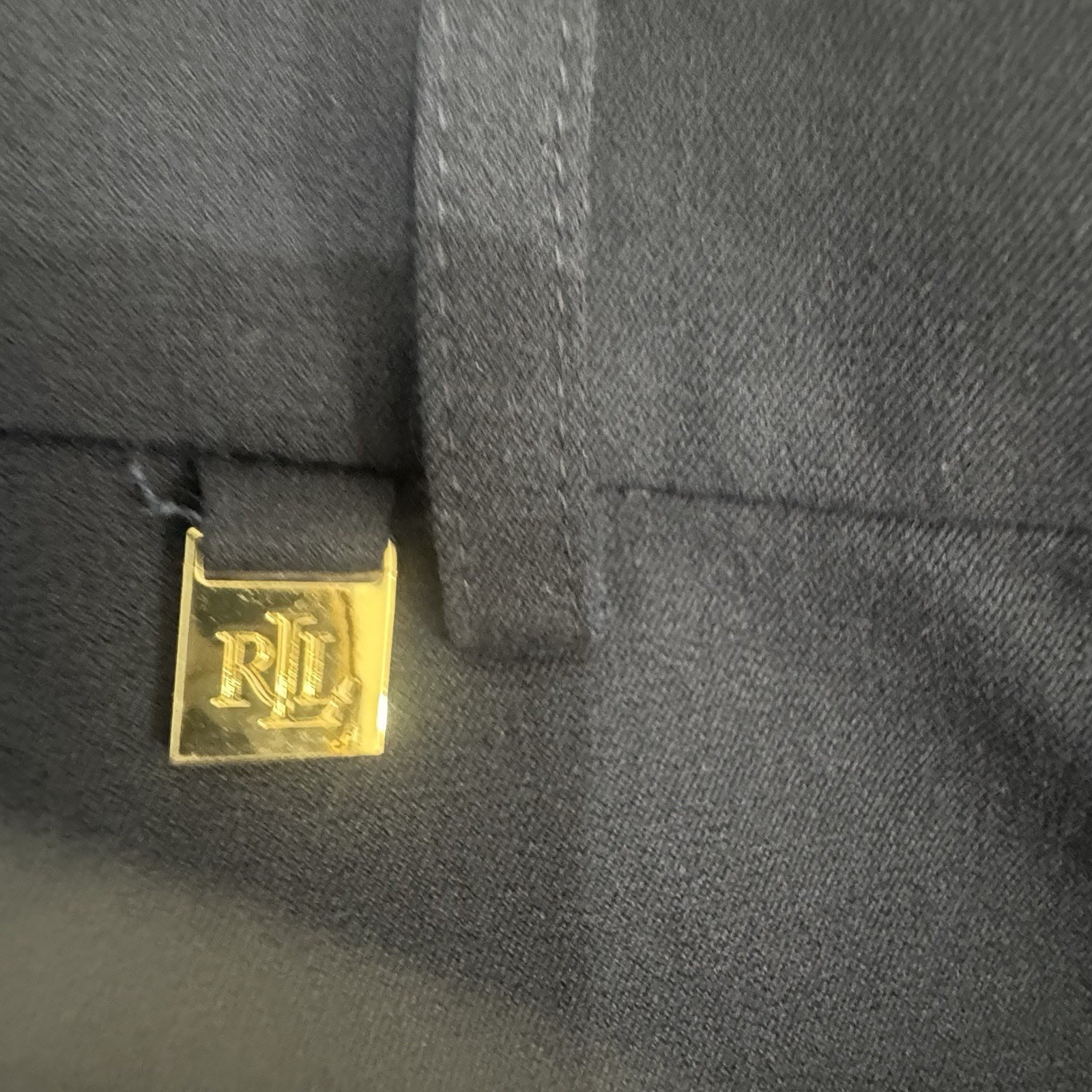 New Lauren Ralph Lauren Navy Preppy Womens Stretch Cotton Bermuda Shorts Size 6P thumbnail 7