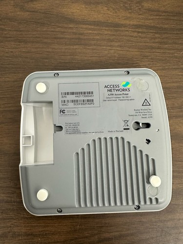 Ruckus R350 (Access Networks A350) Wifi 6 Access Point - Afbeelding 9 van 12