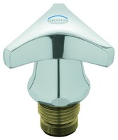 "Grohe Atlanta Oberteil 1/2\" Mit Trecorn-Griff, Markierung Blau Chrom - 11101000"