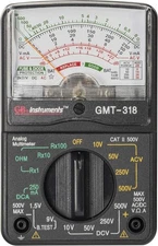Compact Analog Multimeter for AC/DC Voltage Testing, 6 Functions Included