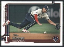 2025 Topps #383 Marcus Semien Texas Rangers TW2661