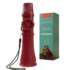 Adult Kazoo Musical Instrument Red Hum  Play Stress Relief No Membrane