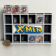 Display Shelf Organizer for 20 Bitty Pop boxes X Men themed