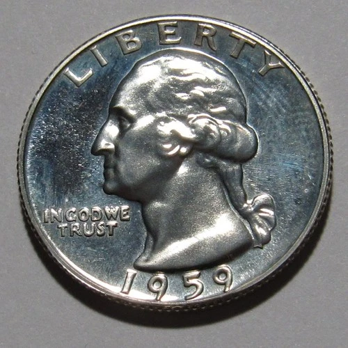 1959-P Washington Quarter Proof — photo from another recent sale
