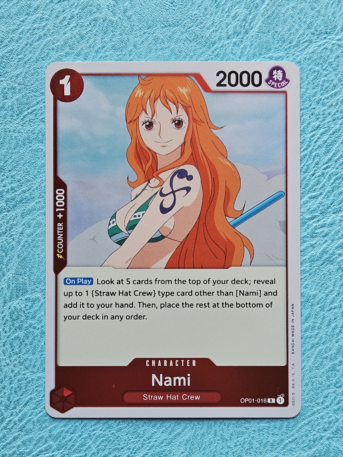 Nami OP01-016 Romance Dawn Foil