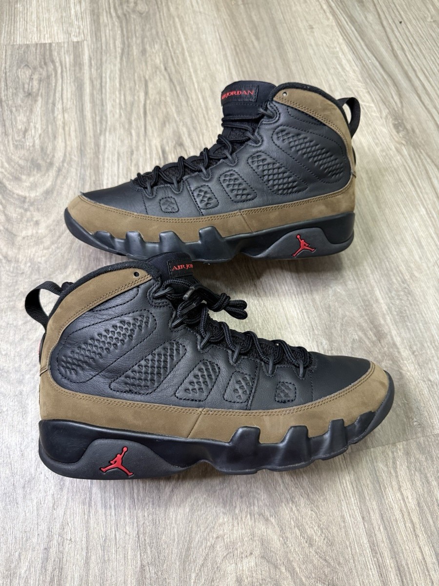 Size 8.5 - Air Jordan 9 Retro 2024 Olive (Gently Worn) | eBay