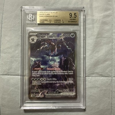 Pokémon TCG Hydreigon EX Card 169/086 Sv: White Flare SIR Beckett