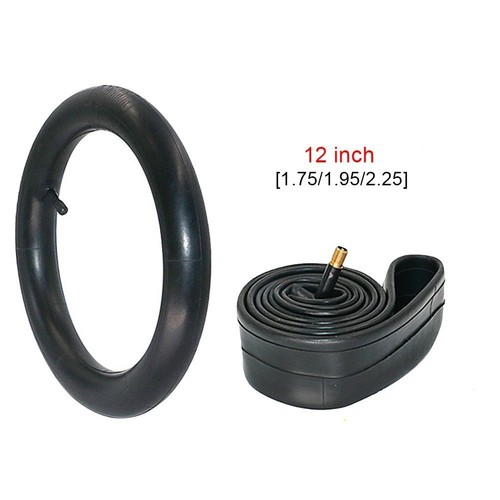12 In Tire Bike Bicycle Inner Tube12x1.75-2.125 Straight-Schrader Valve Butyl - Picture 4 of 12