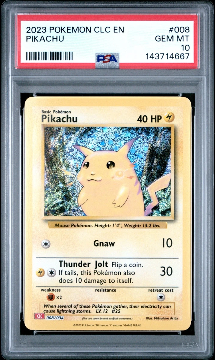 Pikachu 008/034 Trading Card Game Classic for sale | eBay