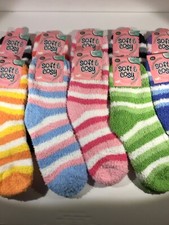 Girls WARM SOCKS COZY SUPER SOFT LOT OF 6