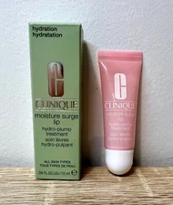 Clinique Moisture Surge Lip Hydro-Plump Treatment Full Size 0.34oz / 10ml NIB
